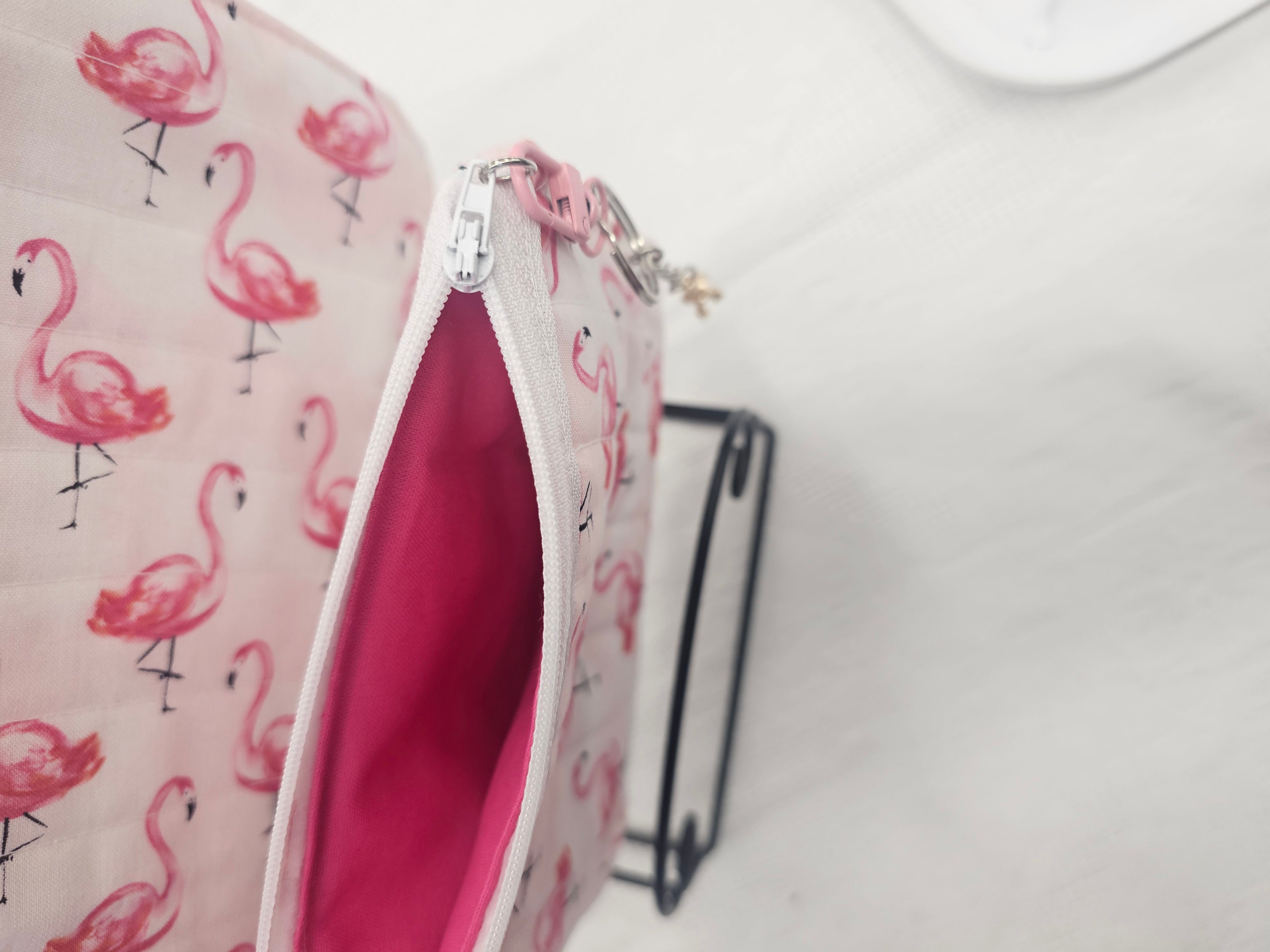 Everyday Essentials Flamingo zipper pouches