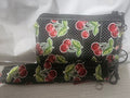 Cherry Keychain wallet matching set