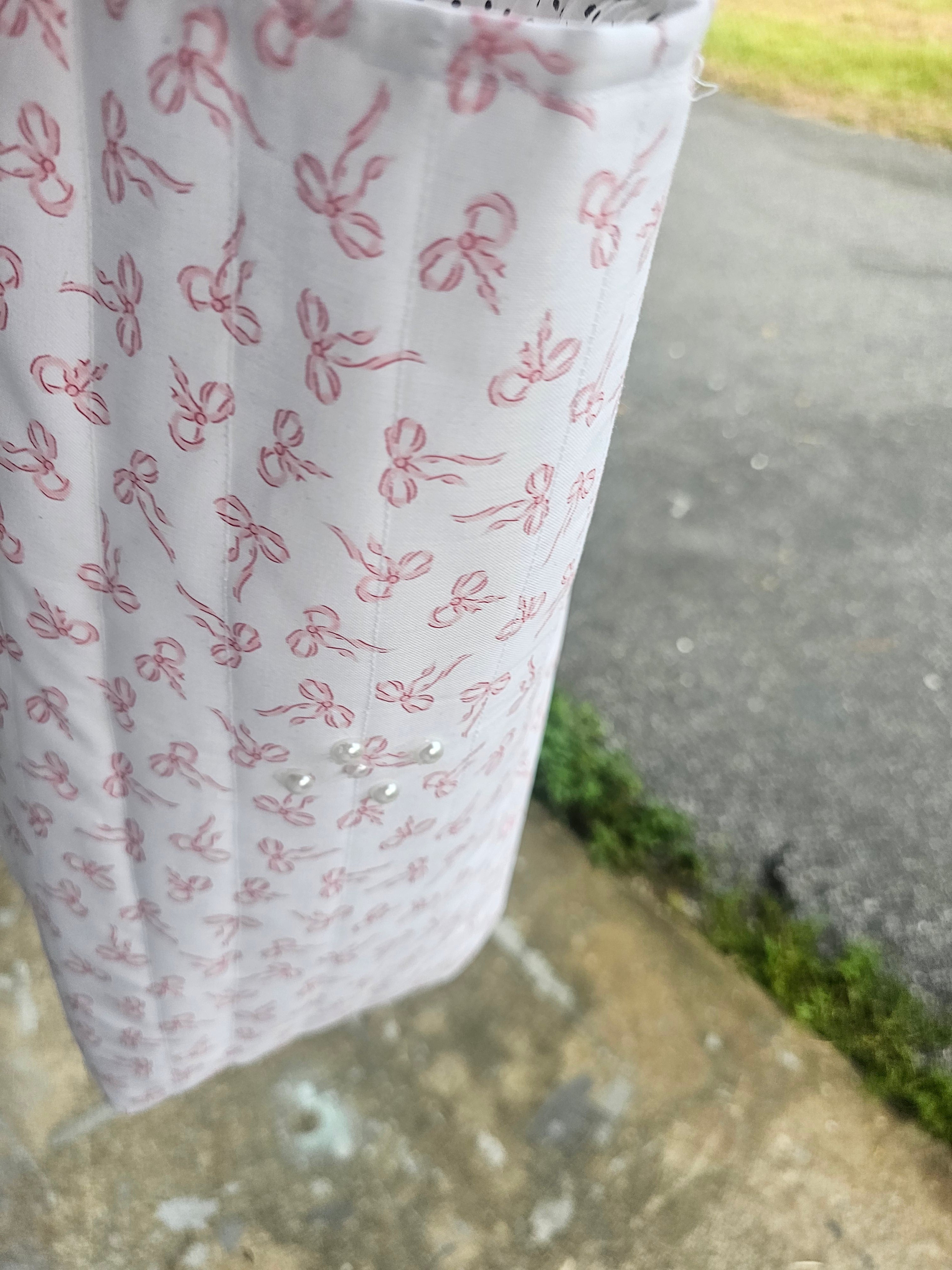 Bow tote bag
