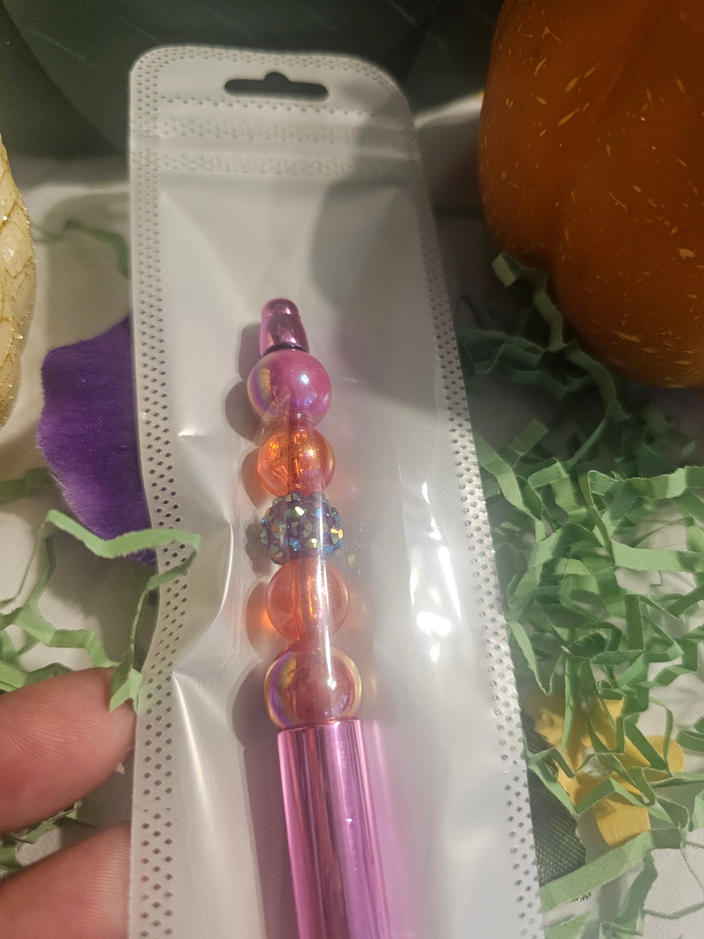 Handmade Beaded Decorative Pen