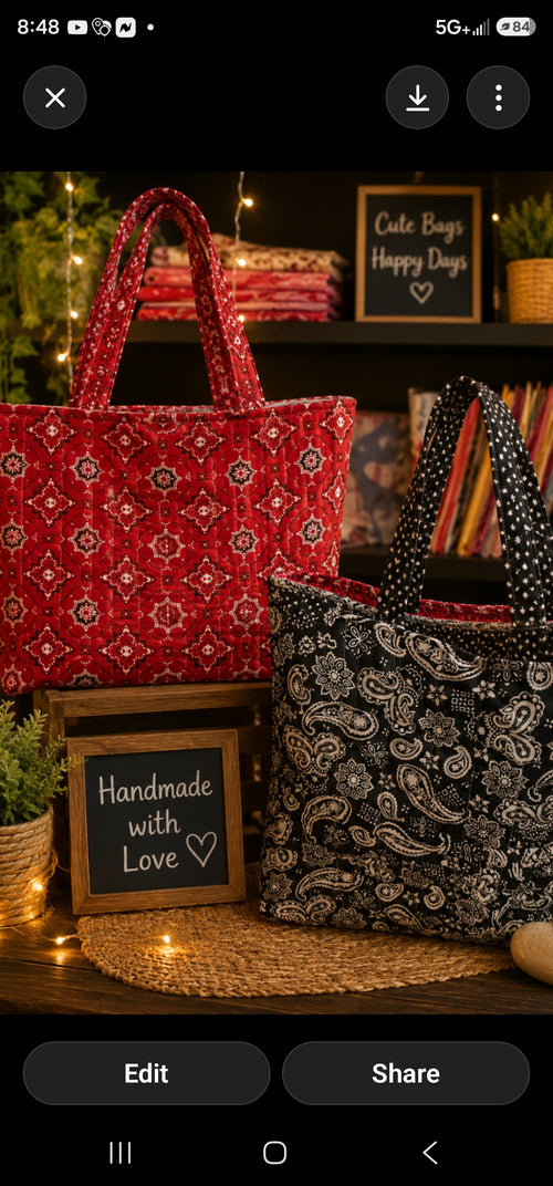 Everyday Essentials Luxe tote bag