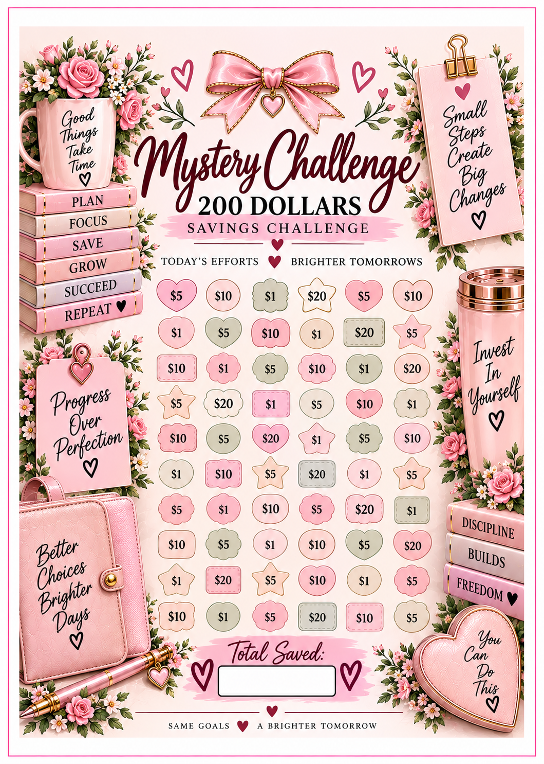Mystery saving challenge