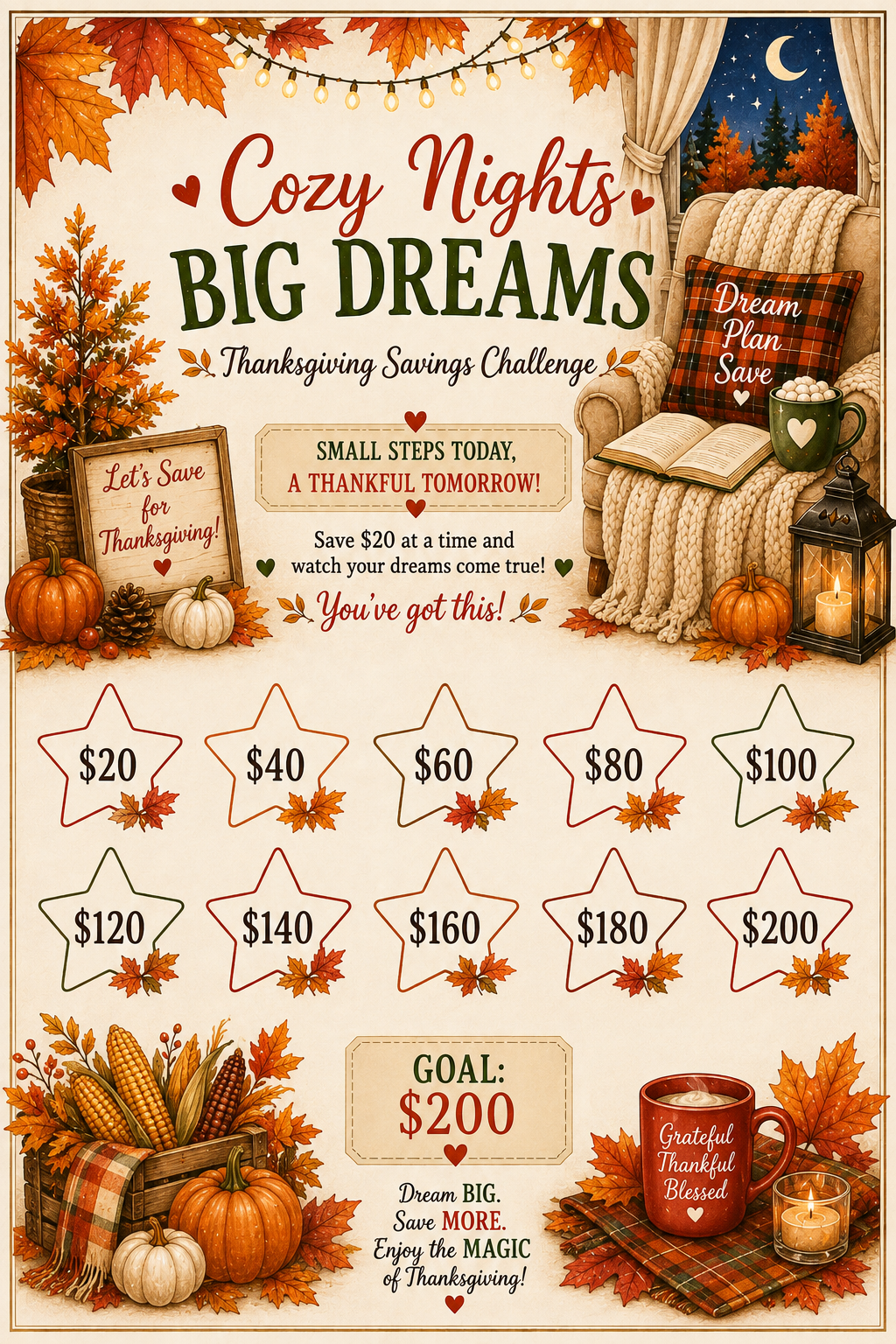 Fall savings challenges
