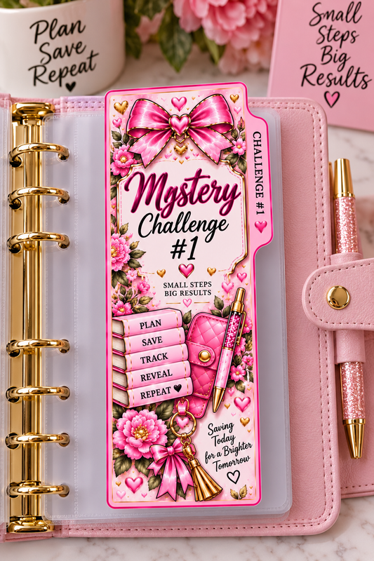 Mystery Challenge #1 Binder Divider