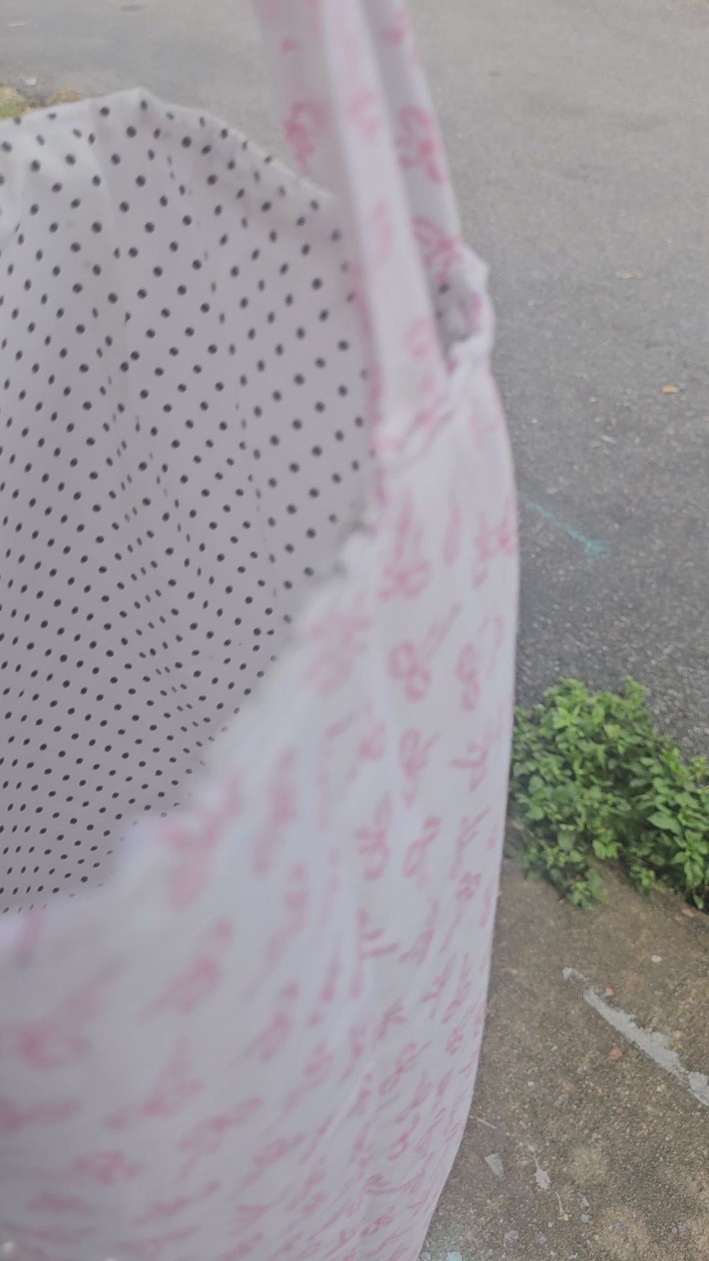 Bow tote bag